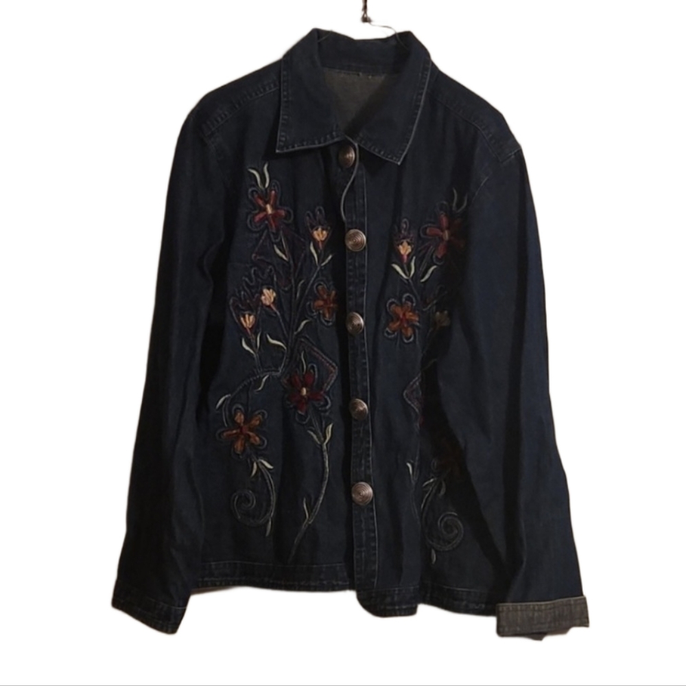 Designer jean jacket